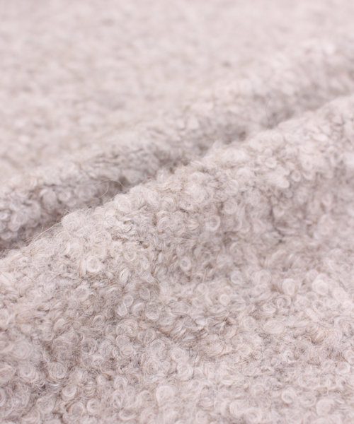 CIAOPANIC（チャオパニック）の「【Ciaopanic】ブークレＰＵ　ボトルネックプルオーバー（ニット/セーター・レディース・オフホワイト/ブラック/ライトグレー/ベージュ・FREE）」の10枚目の写真