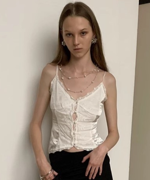 Vipoa（ヴィポア）の「Elegant pearl nuance necklace（ネックレス・レディース・A/B・FREE）」の12枚目の写真