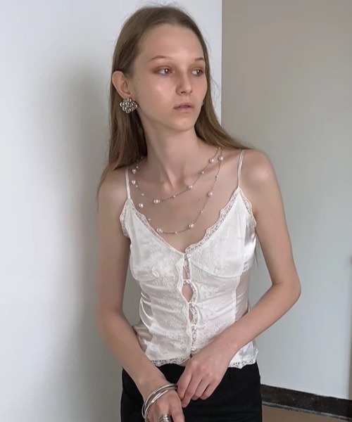 Vipoa（ヴィポア）の「Elegant pearl nuance necklace（ネックレス・レディース・A/B・FREE）」の5枚目の写真