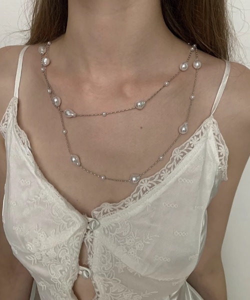 Vipoa（ヴィポア）の「Elegant pearl nuance necklace（ネックレス・レディース・A/B・FREE）」の17枚目の写真