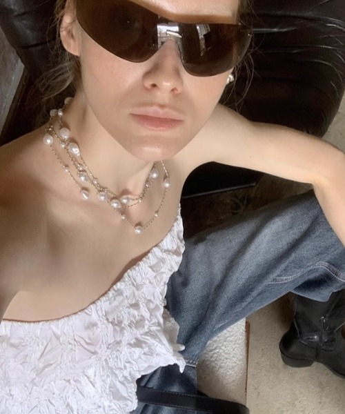 Vipoa（ヴィポア）の「Elegant pearl nuance necklace（ネックレス・レディース・A/B・FREE）」の19枚目の写真