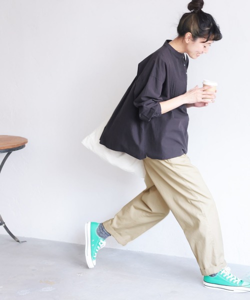 soulberry(ソウルベリー)の「どこにだって、いつだって穿けちゃう。【anyパンツ】(チノパンツ・レディース・ブラック/ベージュ・5L/4L/3L/LL/L/M)」の18枚目の写真