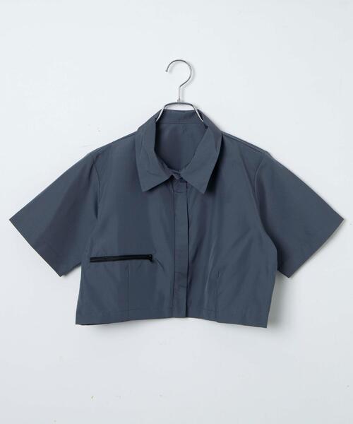 litmus クロップドシャツ ブラウス シャツ ビンテージクロップドSH 135862 レディース