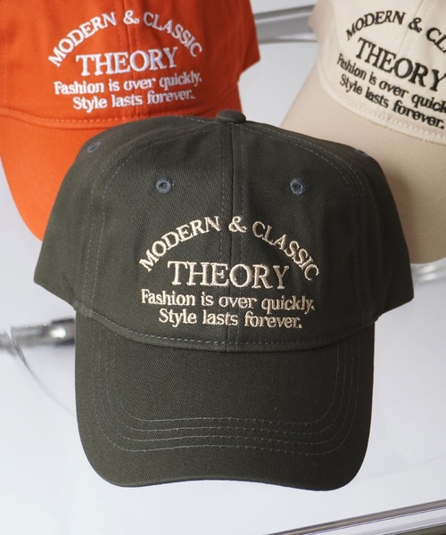 ammy.（エイミードット）の「【 ammy. / エイミードット 】 英字 刺繍 ロゴ キャップ（キャップ・レディース・オレンジ/グリーン/アイボリー・FREE）」の5枚目の写真