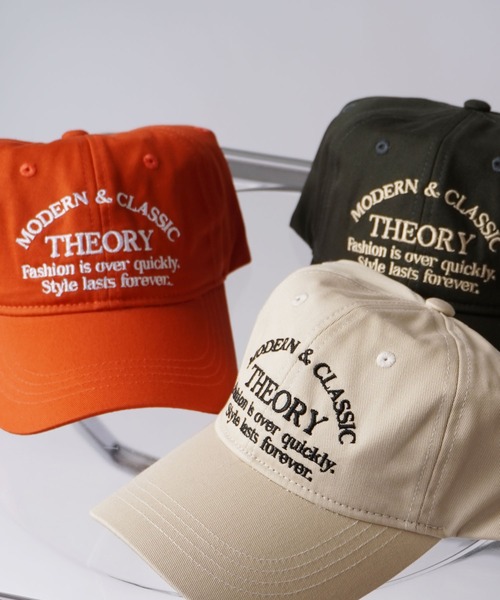 ammy.（エイミードット）の「【 ammy. / エイミードット 】 英字 刺繍 ロゴ キャップ（キャップ・レディース・オレンジ/グリーン/アイボリー・FREE）」の7枚目の写真