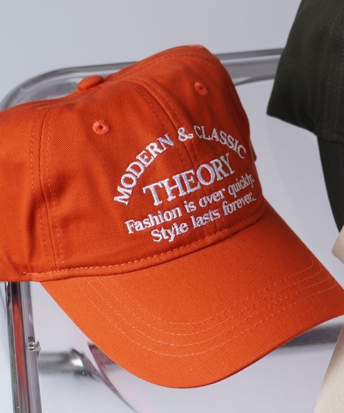 ammy.（エイミードット）の「【 ammy. / エイミードット 】 英字 刺繍 ロゴ キャップ（キャップ・レディース・オレンジ/グリーン/アイボリー・FREE）」の8枚目の写真