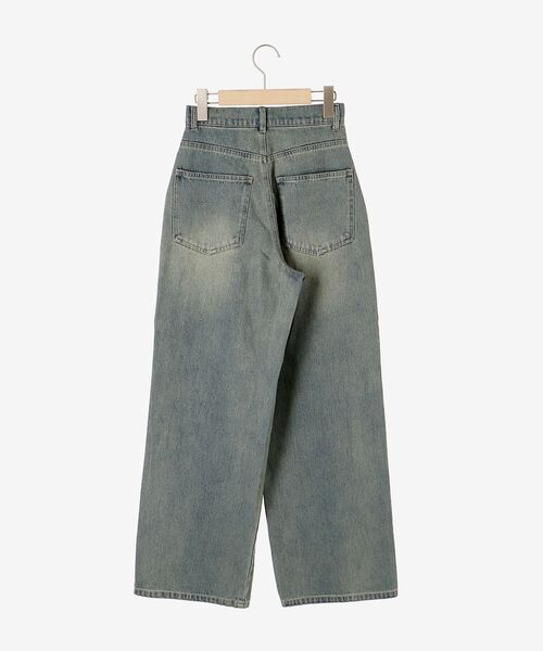 MAJESTIC LEGON（マジェスティックレゴン）の「ワイドストレートデニムパンツ（デニムパンツ・レディース・ブルー/グレー・SMALL/MEDIUM）」の15枚目の写真