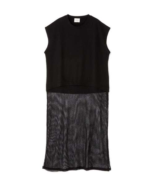 DROIT BELLO(ドロイトベロ)の「DROIT BELLO(ドロイトベロ)メッシュ切替プルオーバー(Tシャツ/カットソー・レディース・ホワイト/ブラック・F)」の10枚目の写真