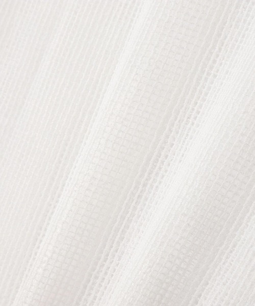 DROIT BELLO(ドロイトベロ)の「DROIT BELLO(ドロイトベロ)メッシュ切替プルオーバー(Tシャツ/カットソー・レディース・ホワイト/ブラック・F)」の20枚目の写真