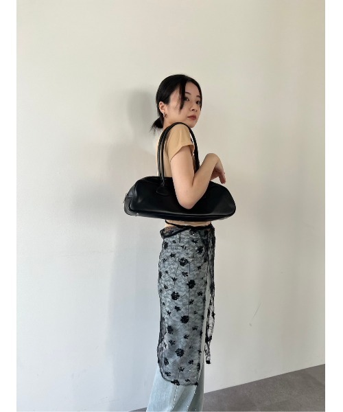 duei（デュイ）の「レースエプロンスカート（スカート・レディース・ブラック/ホワイト・FREE）」の7枚目の写真