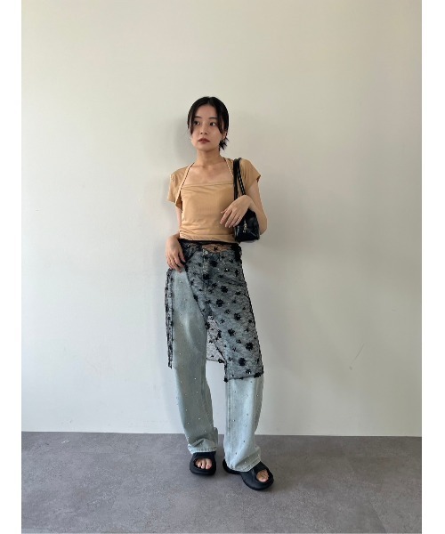 OURLEGACY エプロンスカート レースエプロンスカート（スカート）｜duei（デュイ）の