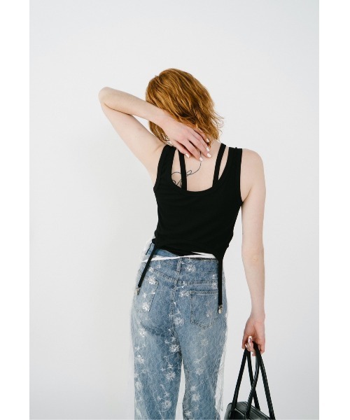 duei（デュイ）の「レースエプロンスカート（スカート・レディース・ブラック/ホワイト・FREE）」の14枚目の写真