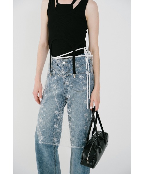 duei（デュイ）の「レースエプロンスカート（スカート・レディース・ブラック/ホワイト・FREE）」の13枚目の写真