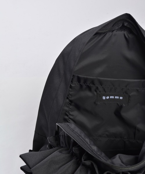 gomme（ゴム）の「フリルデコリュック（バックパック/リュック・レディース・カーキ/ブラック・FREE）」の10枚目の写真
