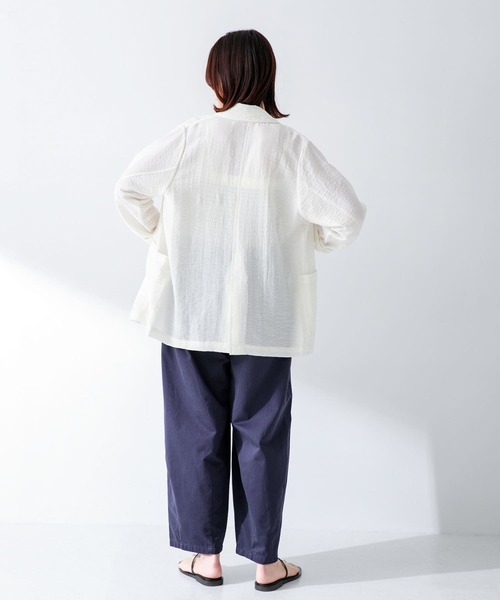 URBAN RESEARCH Sonny Label（アーバンリサーチサニーレーベル）の「ワイドコクーンパンツ（その他パンツ・レディース・ネイビー/ライトカーキ・36/38）」の17枚目の写真