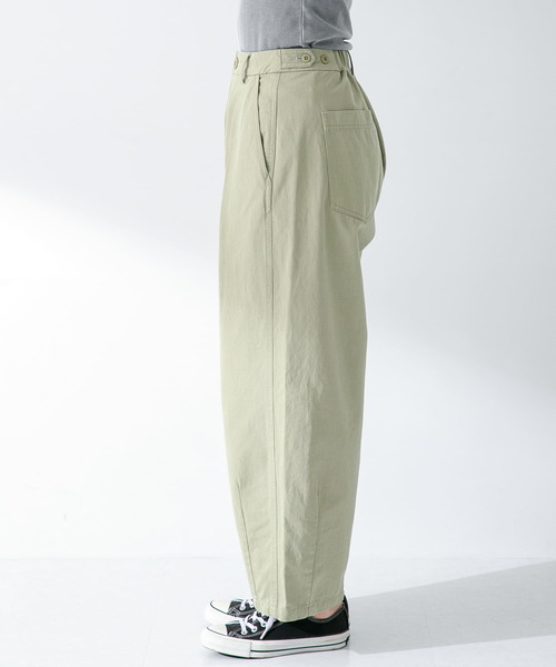 URBAN RESEARCH Sonny Label（アーバンリサーチサニーレーベル）の「ワイドコクーンパンツ（その他パンツ・レディース・ネイビー/ライトカーキ・36/38）」の15枚目の写真