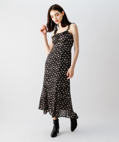 DEICY フラワードットフリルキャミワンピース DEICY（デイシー）の「フラワードットフリルキャミワンピース