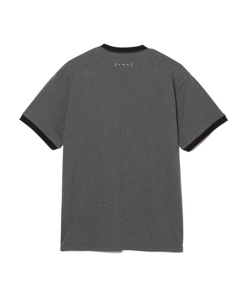 CRIMIE（クライミー）の「TRIM SHORT SLEEVE T SHIRT / トリム Tシャツ（Tシャツ/カットソー・メンズ・チャコールグレー/ホワイト/ブラック・XL/L/M/S/XXL）」の4枚目の写真