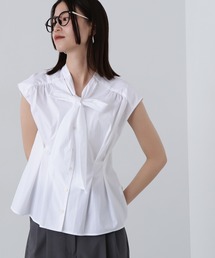 N.(N. Natural Beauty Basic) | ◆【Femme fatale】ウエストタックボウタイブラウス(シャツ/ブラウス)