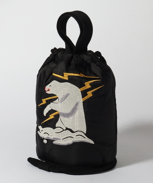 HOUSTON(ヒューストン)の「【HOUSTON/ヒューストン】EMB QUILTING EFECT BAG/刺繍キルティングエフェクトバッグ (JAPAN) (ALASKA) (TIGER)(ショルダーバッグ・メンズ・ブラック系2/ブラック系1/オリーブドラブ/オリーブ系2/オリーブ系1/ブラック・FREE)」の20枚目の写真