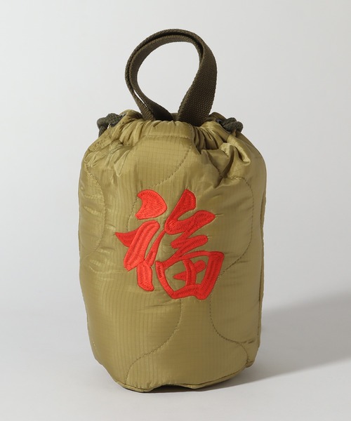 HOUSTON(ヒューストン)の「【HOUSTON/ヒューストン】EMB QUILTING EFECT BAG/刺繍キルティングエフェクトバッグ (JAPAN) (ALASKA) (TIGER)(ショルダーバッグ・メンズ・ブラック系2/ブラック系1/オリーブドラブ/オリーブ系2/オリーブ系1/ブラック・FREE)」の10枚目の写真