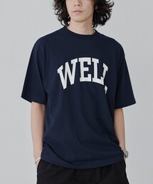【WELLTECT】ロゴプリントクルーネックTシャツ（WEB限定カラー）