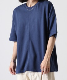 センターステッチ切替BIGTシャツ