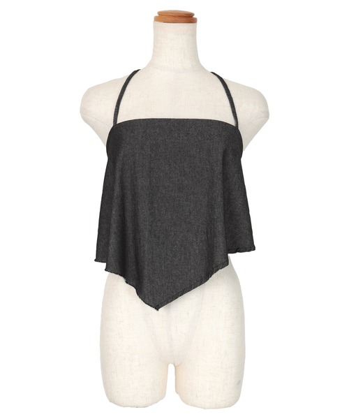 miette（ミエット）の「マルチウェイデニムビスチェ（チューブトップ・レディース・ライトブルー/ブラック/インディゴブルー・FREE）」の2枚目の写真