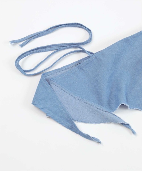 miette（ミエット）の「マルチウェイデニムビスチェ（チューブトップ・レディース・ライトブルー/ブラック/インディゴブルー・FREE）」の7枚目の写真