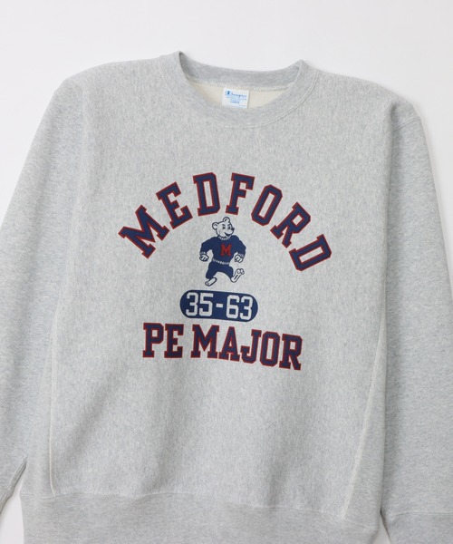 Champion(チャンピオン)の「【Champion/チャンピオン】メンズ リバースウィーブ(R) クルーネックスウェットシャツ(スウェット・メンズ・シルバーグレー/ダークネイビー/レッド/モカ/オートミール/ブラック・LARGE/MEDIUM/X-LARGE)」の22枚目の写真