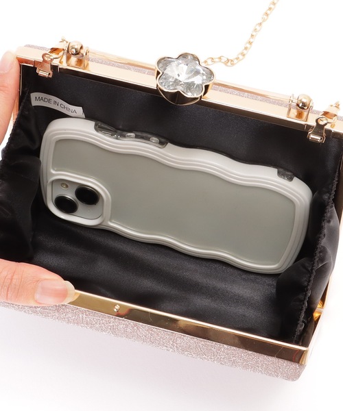 鑑定済み品 PRADA パーティーバッグ ハンドバッグ レース チェーン がま口 楽天市場】がま口（ブランドプラダ）（レディースバッグ｜バッグ