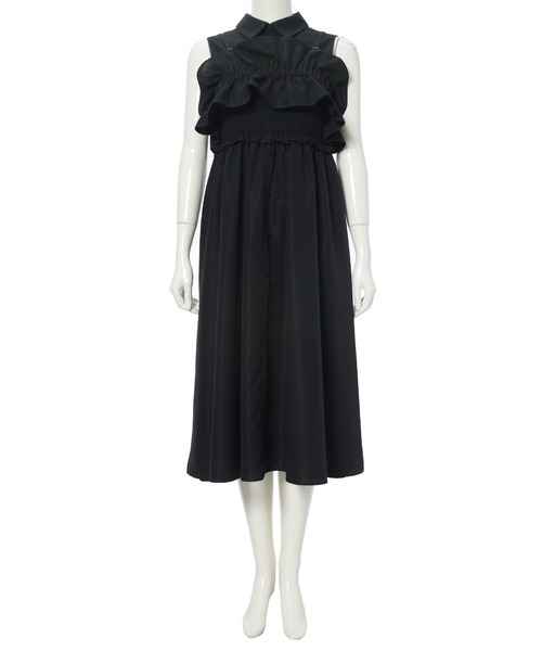 ビスチェ付シャツワンピース（ワンピース）｜fifth（フィフス）