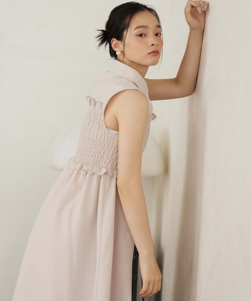 ビスチェ付シャツワンピース（ワンピース）｜fifth（フィフス）
