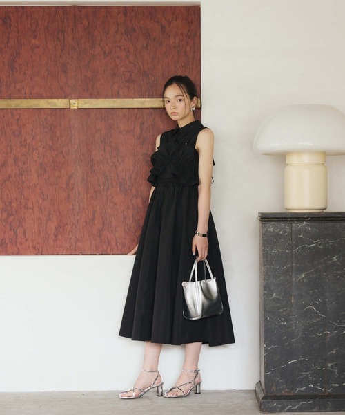 ビスチェ付シャツワンピース（ワンピース）｜fifth（フィフス）