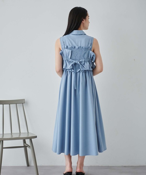 ビスチェ付シャツワンピース（ワンピース）｜fifth（フィフス）