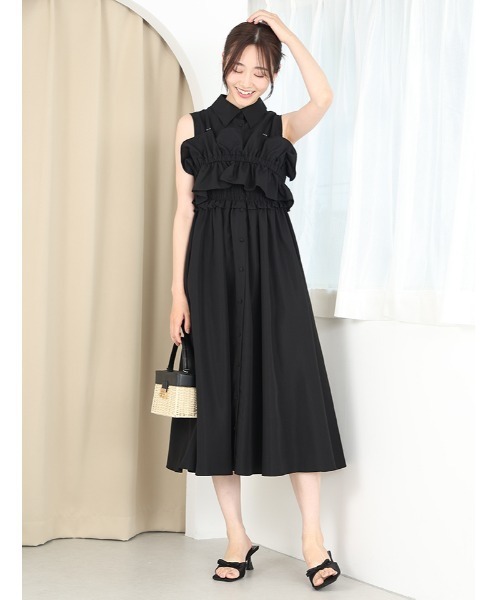 セール】ビスチェ付シャツワンピース（ワンピース）｜fifth（フィフス