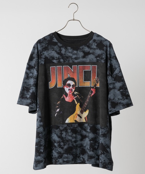 JIN コヤンライブ　Tシャツ HiKESHi SPiRiT 七転八起 抜染スラブ Tシャツ – NOREN JAPAN