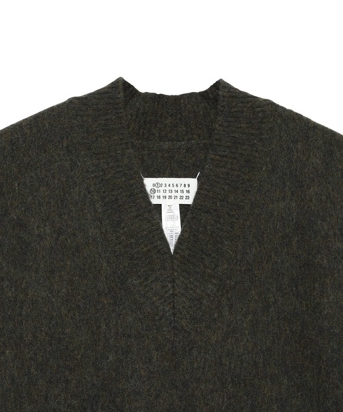 Maison Margiela(メゾンマルジェラ)の「Maison Margiela(メゾンマルジェラ) Knitted vest(ベスト・メンズ・カーキ・S)」の3枚目の写真