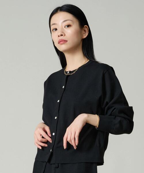 【セール】ドット釦カーディガン（カーディガン/ボレロ）｜Liesse（リエス） 7,942円