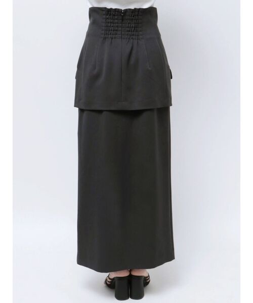 MERCURYDUO(マーキュリーデュオ)の「ドッキングスリットスカート(スカート・レディース・チャコールグレー/イエロー・SMALL/MEDIUM)」の11枚目の写真