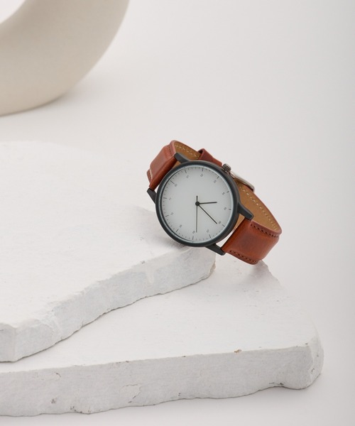 MANKYU】WCWレザーベルトWATCH（アナログ腕時計）｜VIBGYOR