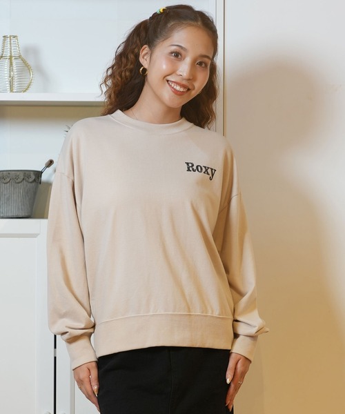 ROXY(ロキシー)の「ROXY/ロキシー ロンT RLT244043(Tシャツ/カットソー・レディース・ナチュラル/ブラック・M/L)」の8枚目の写真
