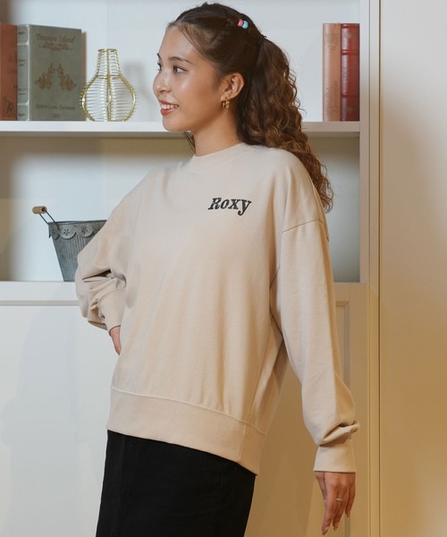 ROXY(ロキシー)の「ROXY/ロキシー ロンT RLT244043(Tシャツ/カットソー・レディース・ナチュラル/ブラック・M/L)」の9枚目の写真