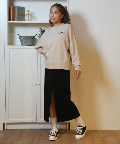 ROXY(ロキシー)の「ROXY/ロキシー ロンT RLT244043(Tシャツ/カットソー・レディース・ナチュラル/ブラック・M/L)」の11枚目の写真