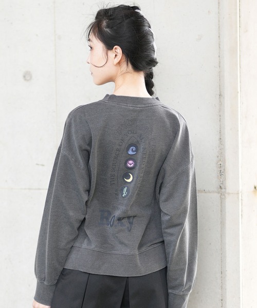 ROXY(ロキシー)の「ROXY/ロキシー ロンT RLT244043(Tシャツ/カットソー・レディース・ナチュラル/ブラック・M/L)」の14枚目の写真