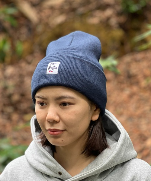 CHUMS（チャムス）の「【CHUMS】Knit Cap / ニットキャップ（ニットキャップ/ビーニー・メンズ・ネイビー/ブラック/ヘザーグレー・FREE）」の3枚目の写真