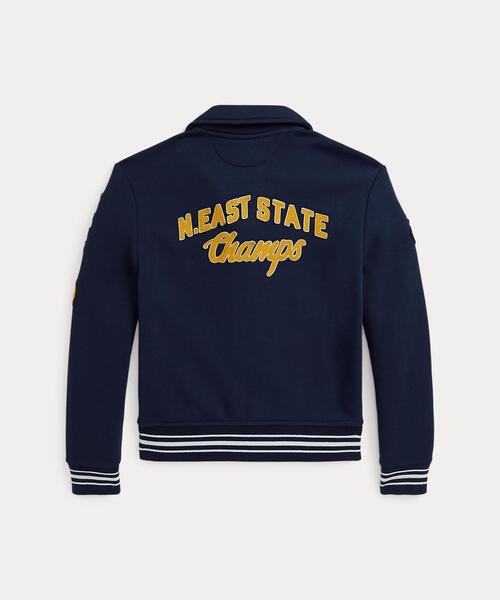 フリース レターマン ジャケット（その他アウター）｜POLO RALPH