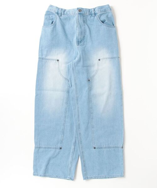 【セール】10ozデニム ダブルニー（デニムパンツ）｜Beautiful Harmony（ビューティフルハーモニー）