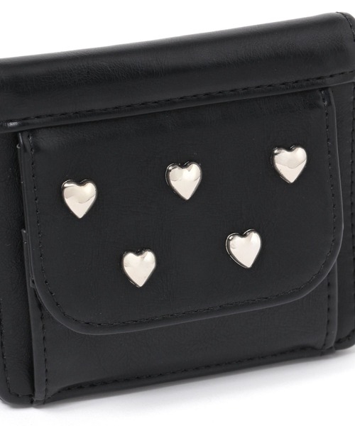 ハートスタッズミニウォレット / 145301（財布）｜LAKOLE（ラコレ）の
