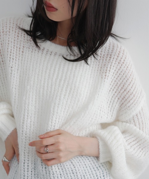 ニット 白M 楽天市場】【2025AW】【Classic Half-Zip Knit Pullover】 メンズ